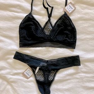 NWT Madewell Lingerie Set (XS)